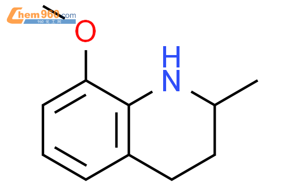 79205 00 8 1 2 3 4 tetrahydro 8 methoxy 2 methyl Quinoline化学式结构式分子式