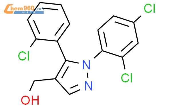 797053 35 1 1H Pyrazole 4 Methanol 5 2 Chlorophenyl 1 2 4