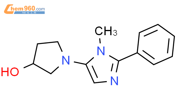 799814 01 0 3 Pyrrolidinol 1 1 methyl 2 phenyl 1H imidazol 5 yl CAS号