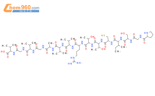 L Valine L Prolylglycyl L Seryl L Isoleucyl L Cysteinyl L