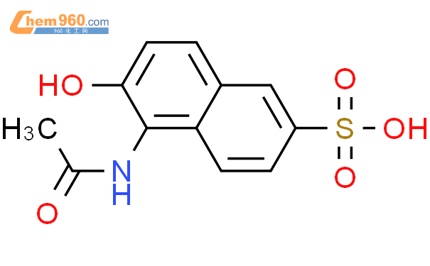 80073 10 5 2 Naphthalenesulfonicacid 5 acetylamino 6 hydroxy CAS号