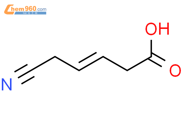 801318 12 7 3 Pentenoic acid 5 cyano 3E 化学式结构式分子式mol 960化工网