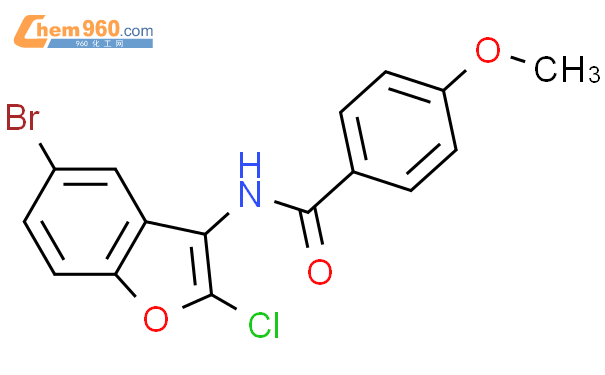 803685 92 9 Benzamide N 5 bromo 2 chloro 3 benzofuranyl 4 methoxy 化学