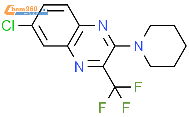 803726 82 1 QUINOXALINE 6 CHLORO 2 1 PIPERIDINYL 3 TRIFLUOROMETHYL