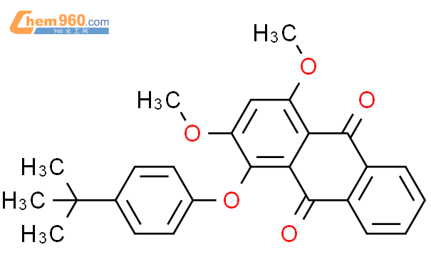 Tert Butylphenoxy Dimethoxyanthracene