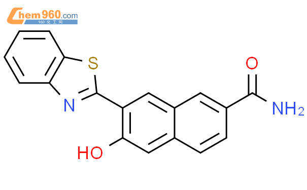 808751 34 0 2 Naphthalenecarboxamide 7 2 benzothiazolyl 6 hydroxy 化学