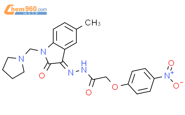 81215 61 4 N 3E 5 Methyl 2 Oxo 1 Pyrrolidin 1 Ylmethyl 1 2