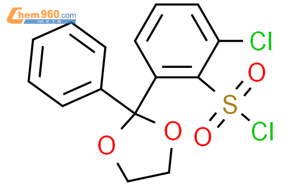 Benzenesulfonyl Chloride Chloro Phenyl Dioxolan