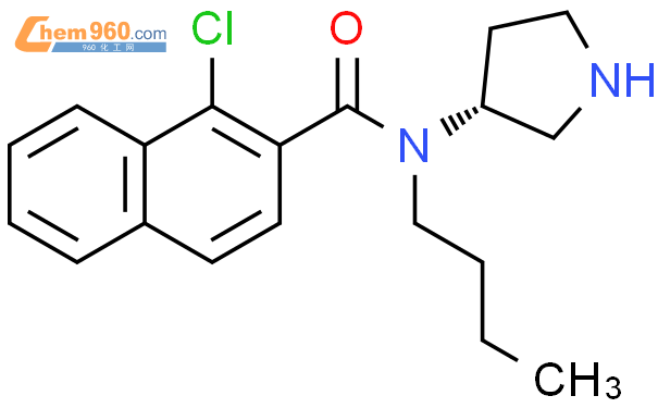 Naphthalenecarboxamide N Butyl Chloro N R