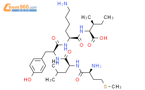 L Isoleucine L Methionyl L Leucyl L Tyrosyl L Lysyl Cas