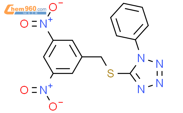 81645 87 6 1H Tetrazole 5 3 5 Dinitrophenyl Methyl Thio 1 Phenyl