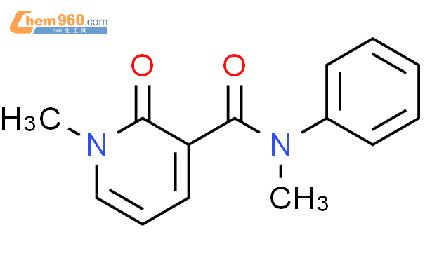 81685 54 3 3 PYRIDINECARBOXAMIDE 1 2 DIHYDRO N 1 DIMETHYL 2 OXO N