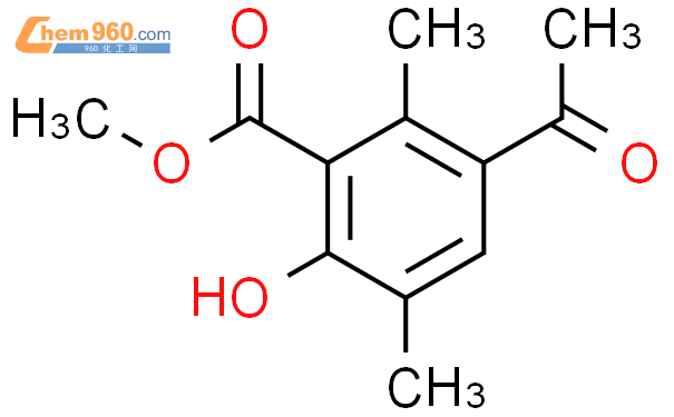 9ci 3 乙酰基 6 羟基 2 5 二甲基 苯甲酸甲酯CAS号819052 35 2 960化工网