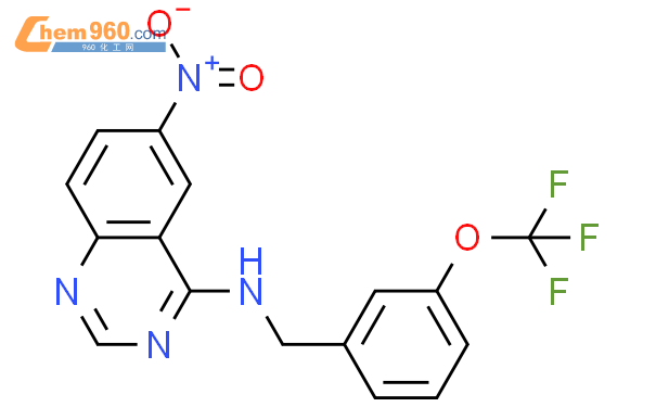 819793 25 4 4 QUINAZOLINAMINE 6 NITRO N 3 TRIFLUOROMETHOXY PHENYL