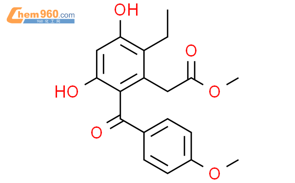 819810 85 0 Benzeneacetic Acid 2 Ethyl 3 5 Dihydroxy 6 4