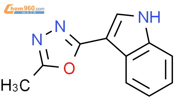 82380 65 2 2 1H 吲哚 3 基 5 甲基 1 3 4 噁二唑化学式结构式分子式mol 960化工网