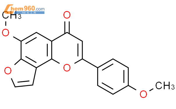 82427 66 5 4H FURO 2 3 H 1 BENZOPYRAN 4 ONE 6 METHOXY 2 4