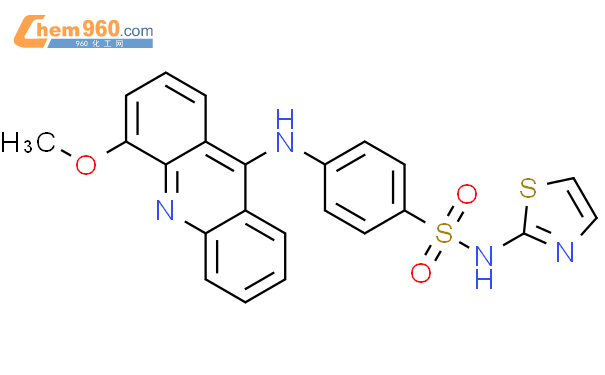 827025 09 2 Benzenesulfonamide 4 4 Methoxy 9 Acridinyl Amino N 2