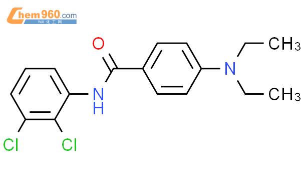 82724 14 9 BENZAMIDE N 2 3 DICHLOROPHENYL 4 DIETHYLAMINO CAS号