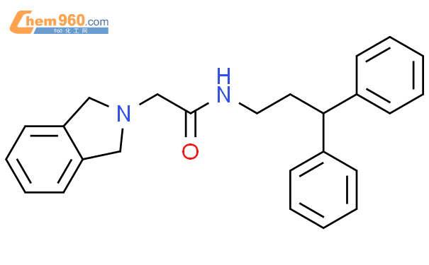 827308 73 6 2H Isoindole 2 Acetamide N 3 3 Diphenylpropyl 1 3