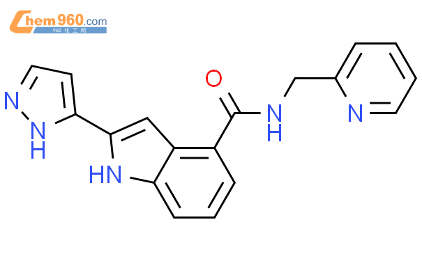 827317 78 2 1H Indole 4 Carboxamide 2 1H Pyrazol 3 Yl N 2