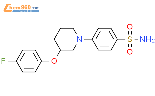 827323 02 4 Benzenesulfonamide 4 3 4 Fluorophenoxy 1 Piperidinyl