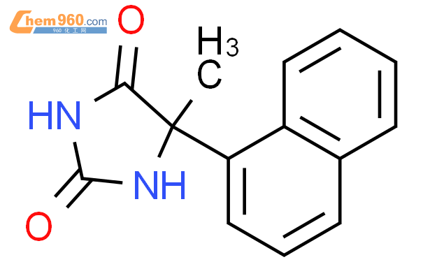 82752 67 8 5 methyl 5 naphthalen 1 yl imidazolidine 2 4 dioneCAS号