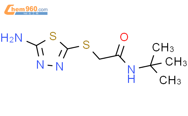 827591 96 8 2 5 Amino 1 3 4 Thiadiazol 2 Yl Sulfanyl N Tert