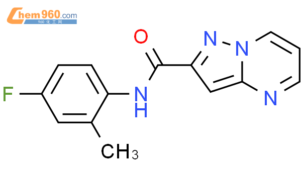 828274 74 4 N 4 Fluoro 2 Methylphenyl Pyrazolo 1 5 A Pyrimidine 2