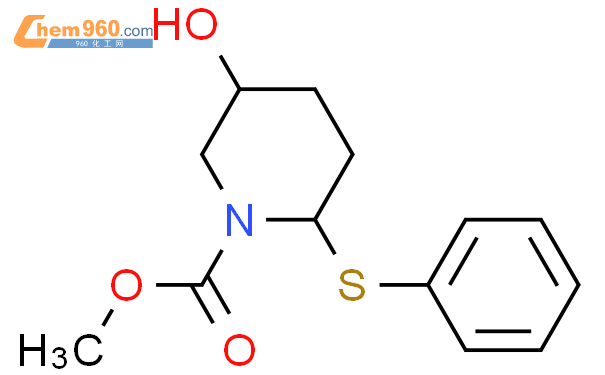 828699 67 8 1 Piperidinecarboxylic Acid 5 Hydroxy 2 Phenylthio