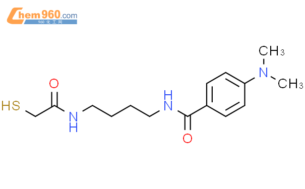 828920 05 4 Benzamide 4 Dimethylamino N 4 Mercaptoacetyl Amino