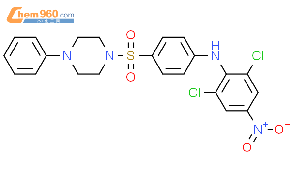 830335 72 3 Piperazine 1 4 2 6 Dichloro 4 Nitrophenyl Amino Phenyl