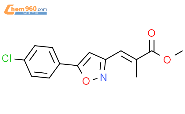 831181 18 1 2 Propenoic Acid 3 5 4 Chlorophenyl 3 Isoxazolyl 2