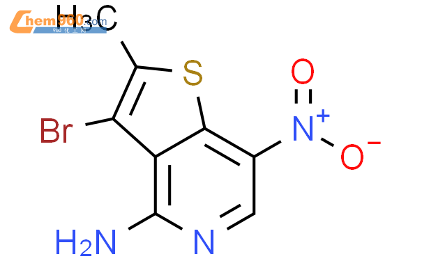 832694 79 8 Thieno 3 2 c pyridin 4 amine 3 bromo 2 methyl 7 nitro CAS号