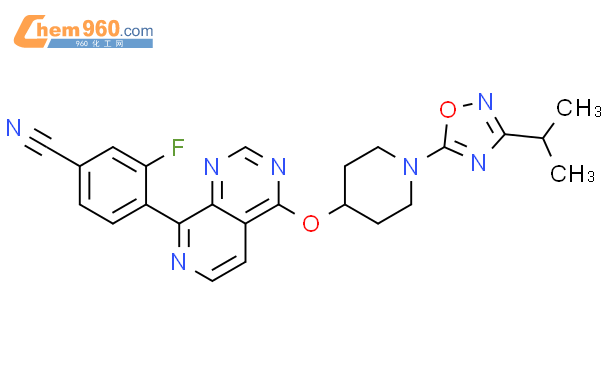 Benzonitrile Fluoro Methylethyl