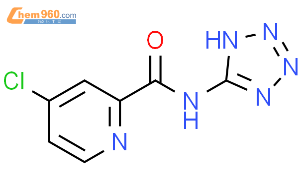 Pyridinecarboxamide Chloro N H Tetrazol Yl Cas