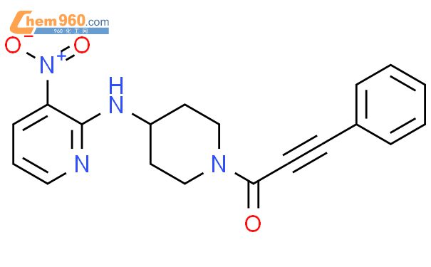 833452 26 9 4 Piperidinamine N 3 Nitro 2 Pyridinyl 1 1 Oxo 3 Phenyl