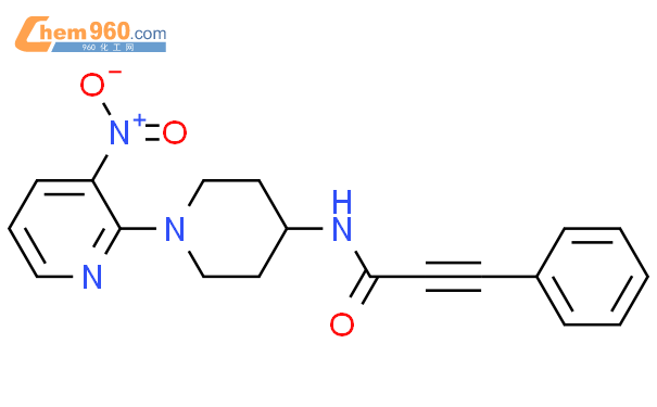 833452 28 1 2 Propynamide N 1 3 Nitro 2 Pyridinyl 4 Piperidinyl 3