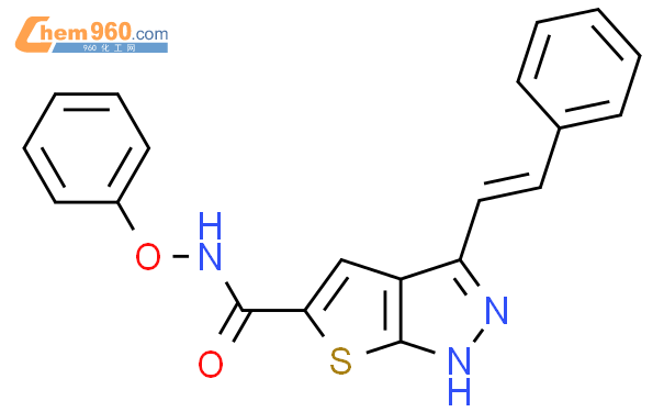 836633 12 6 1H Thieno 2 3 C Pyrazole 5 Carboxamide N Phenoxy 3 1E 2