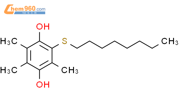 Benzenediol Trimethyl Octylthio