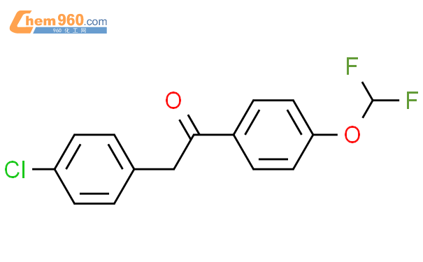 Ethanone Chlorophenyl Difluoromethoxy Phenyl