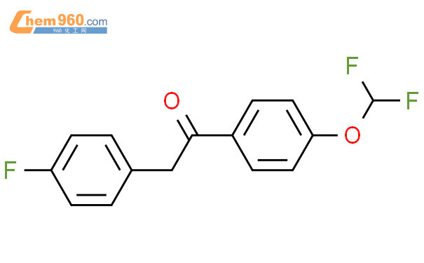 83882 77 3 Ethanone 1 4 Difluoromethoxy Phenyl 2 4 Fluorophenyl