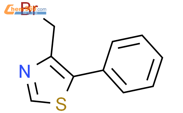 838893 04 2 Thiazole 4 bromomethyl 5 phenyl CAS号 838893 04 2