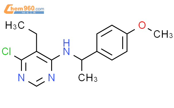 Pyrimidinamine Chloro Ethyl N Methoxyphenyl