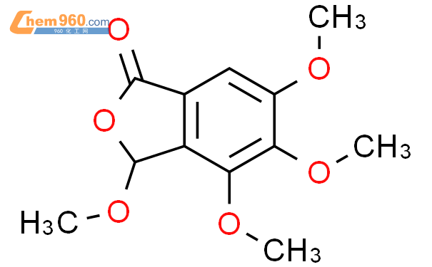 84018 94 0 1 3H ISOBENZOFURANONE 3 4 5 6 TETRAMETHOXY CAS号 84018 94 0