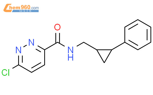 Pyridazinecarboxamide Chloro N Phenylcyclopropyl