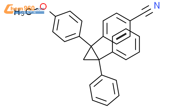 84061 60 9 Benzonitrile 4 1 4 Methoxyphenyl 2 2 Diphenylcyclopropyl