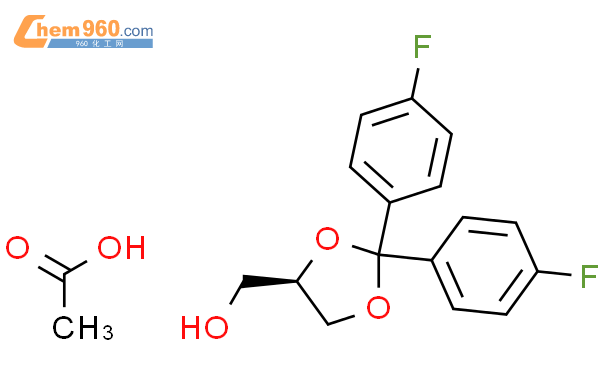 Dioxolane Methanol Bis Fluorophenyl Acetate