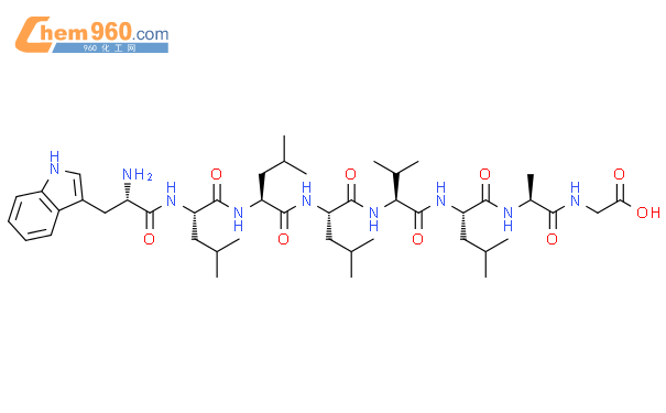 841263 68 1 Glycine L Tryptophyl L Leucyl L Leucyl L Leucyl L Valyl L