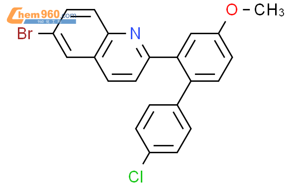 841297 65 2 QUINOLINE 6 BROMO 2 4 CHLORO 4 METHOXY 1 1 BIPHENYL 2